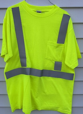 Radians Class 2 High Vis Safety T-Shirt - Short sleeve Size XL