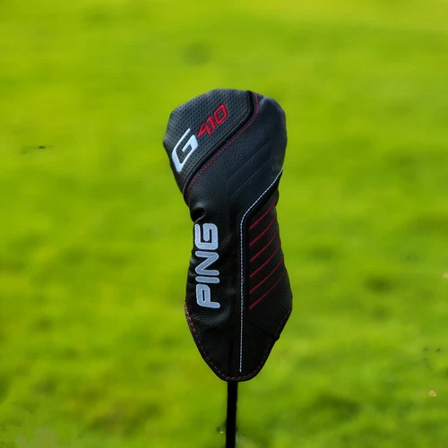 PING G410 Golf Club Headcovers Hybrid Putter Driver Fairway Woods Leather Covers - Imagen 5 de 21