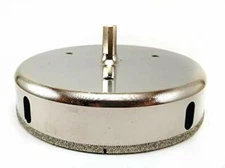 Drilax 5-1/2 inch Diamond Coated Hole Saw for ceramic, porcelain, tiles, glass