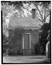 1. OFFICE BUILDING, FROM SOUTHWEST - Westover, Office Building, State Route