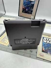 Star Wars NES Nintendo Complete CIB Authentic! Everything Minty, Poster Folded!!