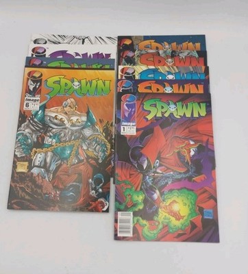 Spawn Issues #1-10 Lot Various conditions(See Photos)