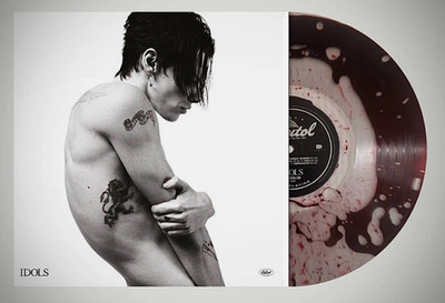 Yungblud Idols Bad World Blood Records Clear with Blood Filled Vinyl