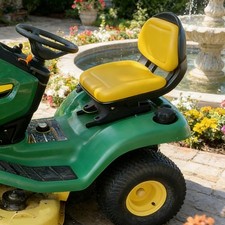 Yellow Plastic Seat For John Deere X500 X520 X530 X540 X570 X580 #AUC11188