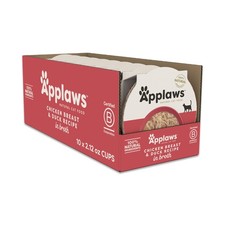 Applaws Natural Wet Cat Food in Broth, Limited and 0.21 Ounce Pack of 10