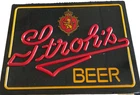 Stroh’s Beer Lighted Bar Sign Wall Decor Vintage Style Not Working