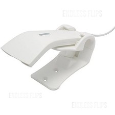 Star Micronics mPOP Handheld USB 1D Barcode Scanner with Stand - White