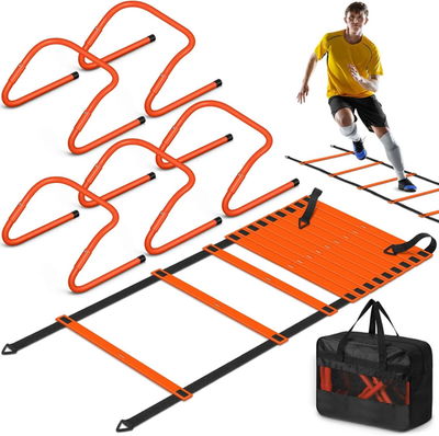 SMTPDT Speed and Agility Training Equipment: 5 Adjustable Agility
