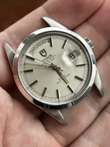 1969 Tudor Oyster Prince Date Day 7017 Jumbo 38mm Rolex Case C...
