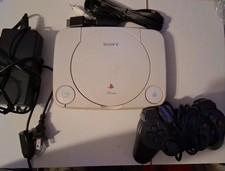 Sony PlayStation 1 Slim , Third Party  Controller, Av , power Cord See Details