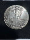 SILVER COIN 1987 AMERICAN EAGLE 99.9% PURE Uncirculated light tarnish