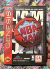 New ListingNBA Jam Sega Genesis + Cards