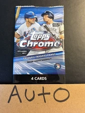 2020 Topps Chrome Guaranteed  Autographed Card Hot Pack
