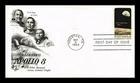 DR JIM STAMPS US COVER APOLLO 8 LOVELL ANDERS BORMAN SPACE FIRST DAY ISSUE