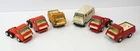 Vintage Tiny Tonka Lot Of 6 - Truck, Van, Semi