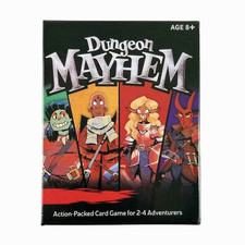 Share Dungeon Mayhem Board Game Cards Monster Mayhem Map English Toy Gift -