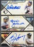 2025 Diamond Icons Red Rod Carew, Bo Jackson, Reggie Jackson Triple Auto #/10