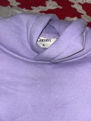Brand New Comfrt/Comfort Pastel Lavender Hoodie Medium - 100% Authentic 