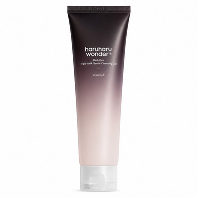 HaruHaru Wonder  Black Rice Triple AHA Gentle Cleansing Gel 100 ml