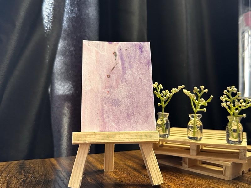 ACEO Art Card Original “Wavy Drip” 90/100