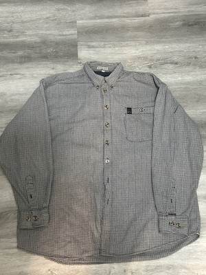 No Excess Vintage Men's Button Up Shirt Size XL Long Sleeve