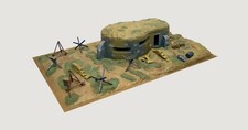 Italeri 6070 Bunker and Accessories Plastic Kit