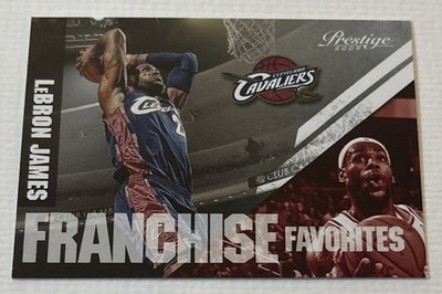 2009-10 Panini Prestige - Franchise Favorites LeBron James #10