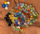 Vintage Lot Of Over 1 Pound Of Almost Entirely Cat’s Eye Marbles. (W/ 4 Chinas) — photo 2
