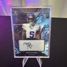 2023 Wild Card Wildchrome Mekhi Blackmon RC SSP 1/2 Autograph! 🔥