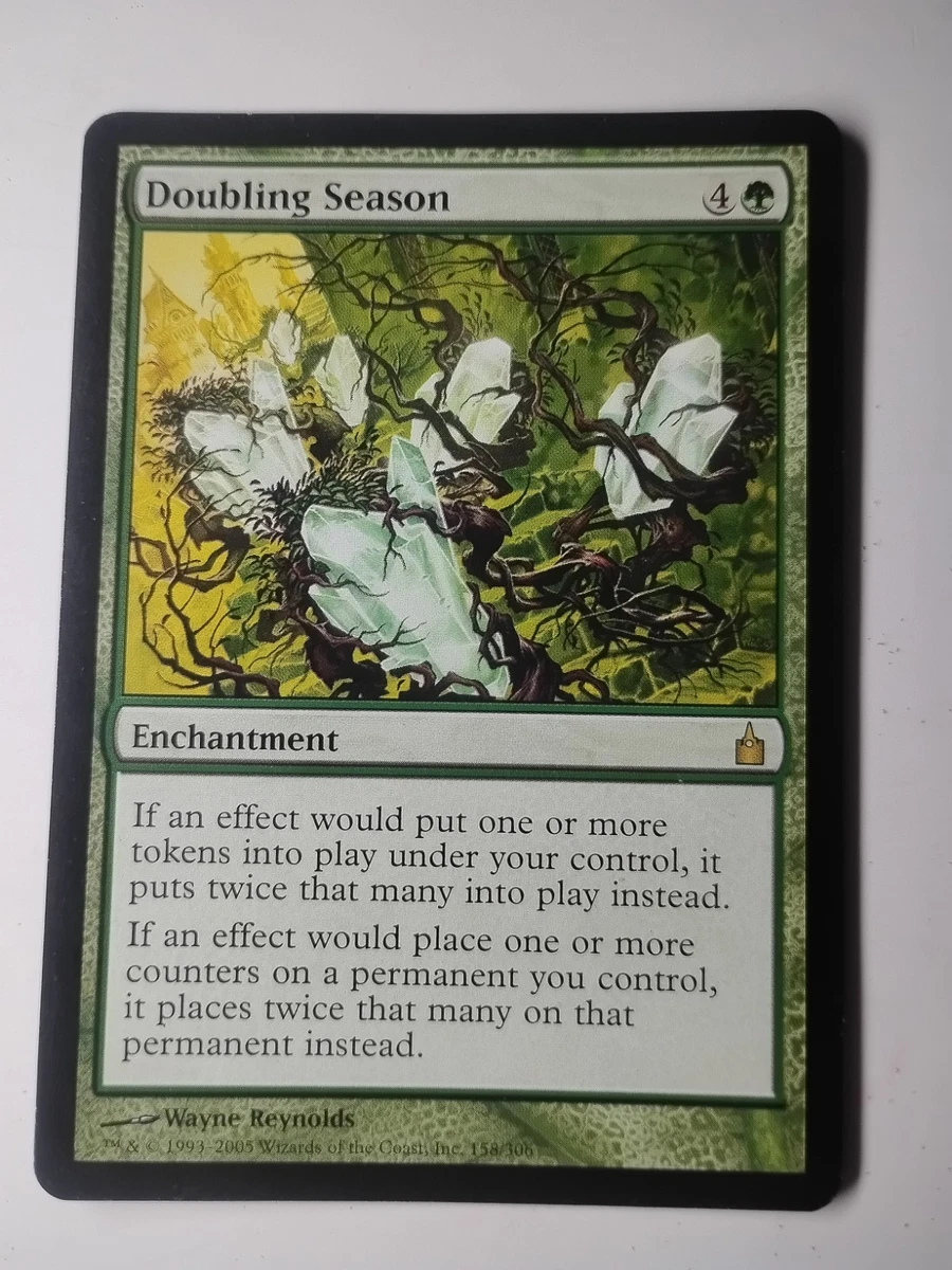 Doubling Season Magic: The Gathering Individual Trading Card Games