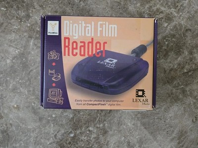 LEXAR MEDIA FireWire (IEEE 1394) CompactFlash Digital Film Reader RW011-001