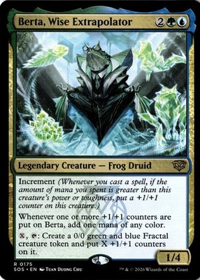 Berta, Wise Extrapolator [SOS - 175] NM Rare EN