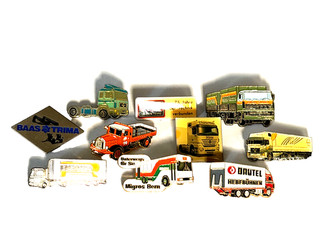 Pins Bundle 10 Vintage Different Truck Pins From Collection