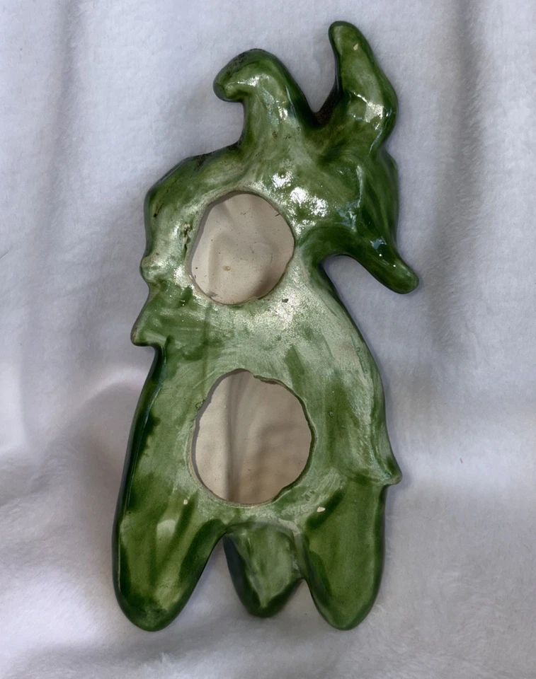 Винтажная кукурузная керамическая 3D овощная настенная табличка / ретро декор / 7,5 дюйма - Изображение 4 из 4