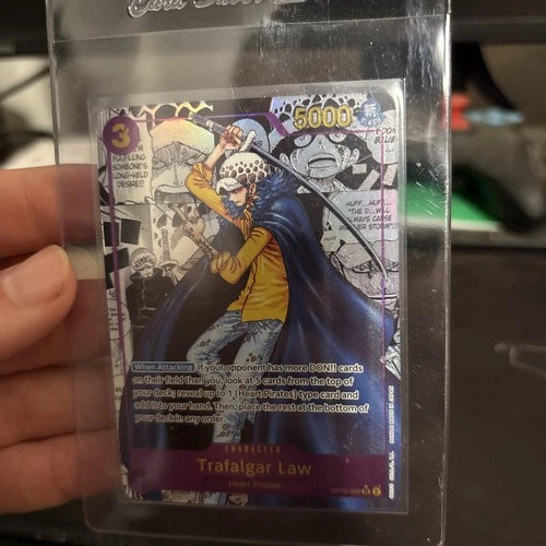 Trafalgar Law OP05-069 Parallel Manga Alt Art Awakening of The New Era Psa 10 ?