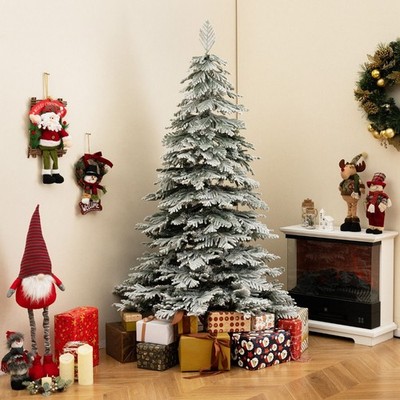 180CM Künstlicher Weihnachtsbaum aufklappbar Weihnachtsbaum mit üppigen Astspitzen