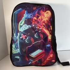 Boys Backpack, 17 Inch Gamer School Bag for Kids Teens; Large Capacity Video Gam