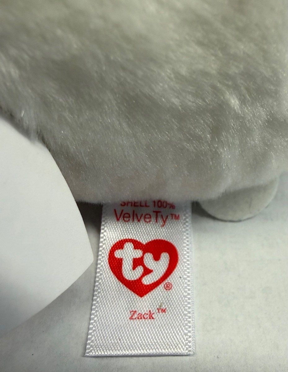 Ty Beanie Babies 42209 Teeny TYS Zack The White Tiger for sale