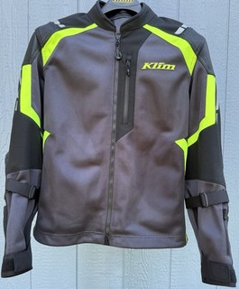 Klim induction Pro XL Asphalt HI VIS Motorcycle Jacket No Reserve!