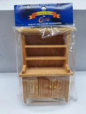 Dollhouse Kitchen Hutch Cabinet by Classics  1:12 Scale in org packaging