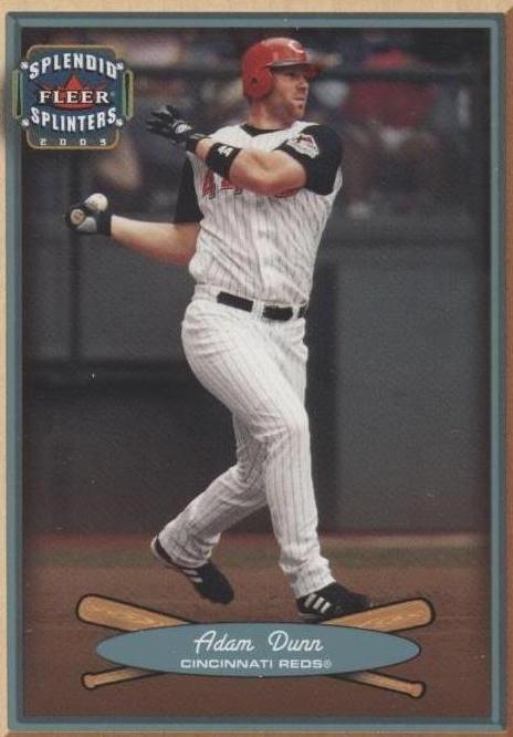 2003 Fleer Splendid Splinters - Adam Dunn #70 - 1 of 1