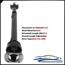 For Chevy K10 K20 V10 GMC K1500 K2500 Drive Shaft 938-192 65-9339 4WD
