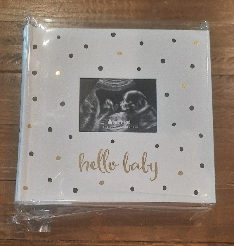 Pearhead婴儿记忆册,黑色和金色圆点 — 第 2/4 张图片