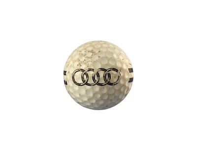 AUDI SPALDING Golf Ball 1 Stück Weiß