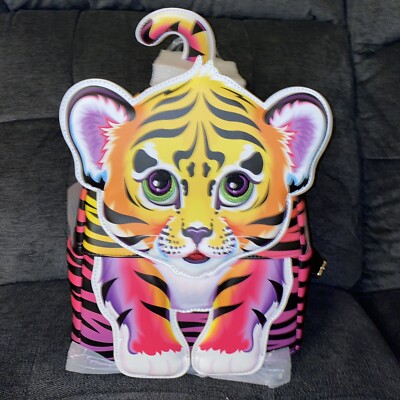 Loungefly Exclusive Lisa Frank Forrest The Tiger Cosplay Mini Backpack New 