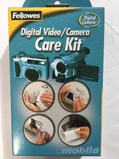 New Fellowes DIGITAL CAMERA/VIDEO CARE KIT Cloth, Brush Wipes Screen Protector