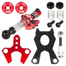 Adjust Disk Damper w/Dual-Spring Center Shock Set RED -KyoshoMini-Z MR04 / EVO2