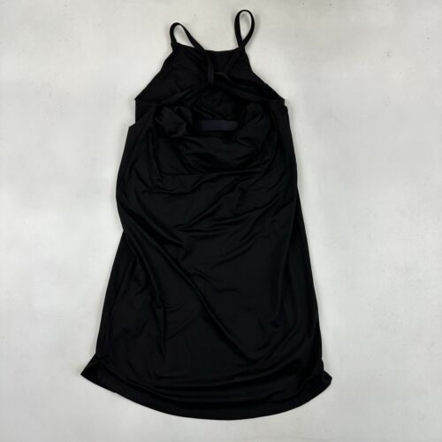 Patagonia Black Sliding Rock Dress Strappy Back Shelf Bra Size S High Neck - Picture 13 of 13