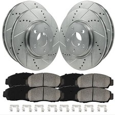 Full Brake Kit Rotors Ceramic Pads For Ford Mustang 336mm 2011-2014