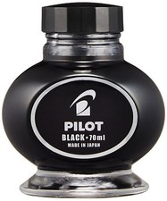 ZK Pilot JAPAN FOUNTAIN Pen Ink Bottle 70ml INK-70-B Black